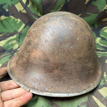 Charger l'image dans la galerie, Original WW2 British / Canadian Army Mk3 Turtle Helmet - The Militaria Shop