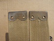 Load image into Gallery viewer, Original WW2 British Army 37 Pattern Yoke Utility Shoulder Strap - MECo 1941 - The Militaria Shop