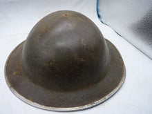 Load image into Gallery viewer, Original WW2 British Style South African Mk2 Army Combat Helmet - The Militaria Shop
