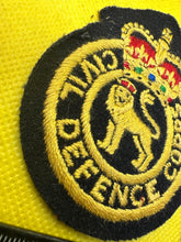 Load image into Gallery viewer, Original British Home Front Civil Defence Service Queen's Crown Badge - The Militaria Shop