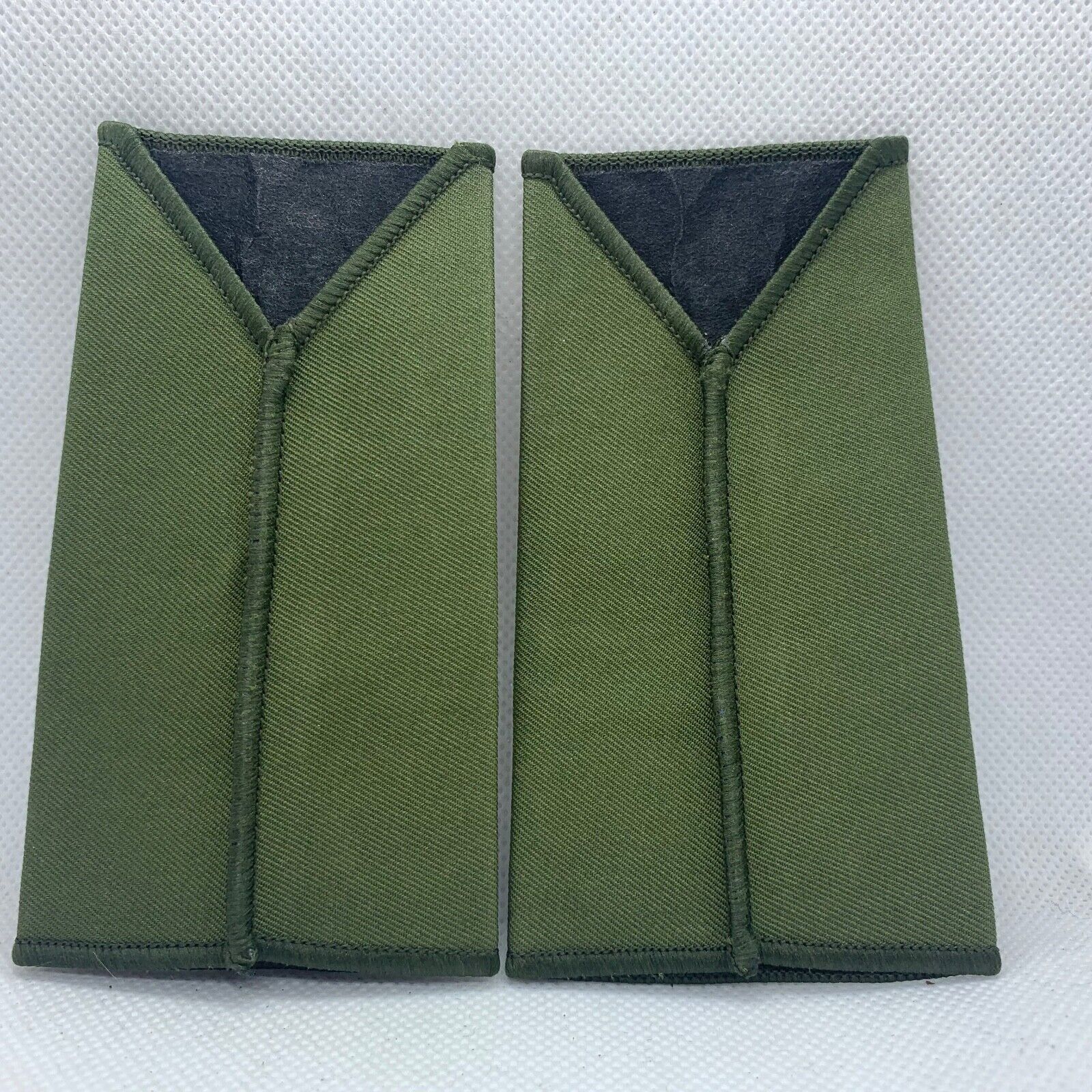 Cadet ACF OD Green Rank Slides / Epaulette Pair Genuine British Army - NEW - The Militaria Shop