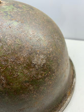 Load image into Gallery viewer, Geunine British / Canadian Army Mk3 WW2 Combat Helmet - Uncleaned Original - The Militaria Shop