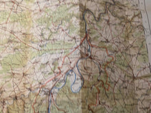 Charger l'image dans la galerie, WW1 Era British Army General Staff Map of NAMUR in Belgium. Original Map - The Militaria Shop