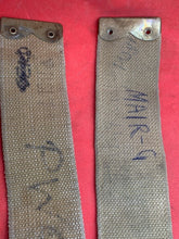 Charger l'image dans la galerie, Original WW2 Pattern British Army L Straps Pair - 37 Pattern Webbing Haversack - The Militaria Shop