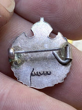 Load image into Gallery viewer, Original WW2 GVI Royal Engineers Enamel & Silver Marked Sweetheart Brooch - The Militaria Shop