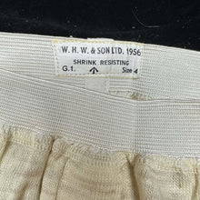 Load image into Gallery viewer, Original WW2 Pattern British Army Officers Woolen Underwear - New Old Stock - The Militaria Shop