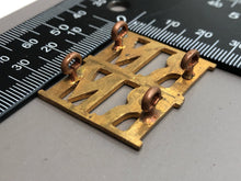 Load image into Gallery viewer, Original British Army WW2 Pair of Royal Marines (RM) Shoulder Titles - The Militaria Shop