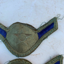 Load image into Gallery viewer, Pair of United States Air Force Rank Chevrons Olive Green -- Airmen - The Militaria Shop