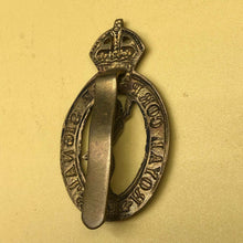 Load image into Gallery viewer, Original WW2 British Army Cap Badge - Royal Corps of Signals - The Militaria Shop