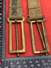 Load image into Gallery viewer, Original WW2 British Army 37 Pattern Brace Adaptor Pair - The Militaria Shop