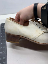 Load image into Gallery viewer, Original WW2 British Army Women's White Summer Shoes - ATS WAAF - Size 240 - The Militaria Shop