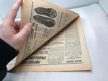 Load image into Gallery viewer, Original WW2 British Newspaper Channel Islands Occupation Jersey - October 1940 - The Militaria Shop