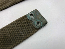 Charger l'image dans la galerie, Original WW2 British Army 37 Pattern Canvass L Strap - The Militaria Shop