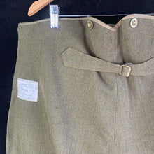 Load image into Gallery viewer, Original Pre-WW2 British Army W.O.1 Service Dress Breeches Named Royal Engineers - The Militaria Shop