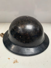 Charger l'image dans la galerie, Original WW2 British Bakelite Civil Defence Complete Helmet, Liner & Chinstr - The Militaria Shop