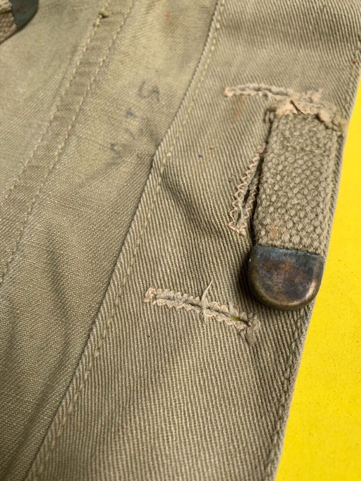 Original WW2 US Army M1928 Haversack Pack Tail - 1942 Dated - The Militaria Shop
