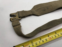 Charger l'image dans la galerie, Original WW2 British Army 37 Pattern Canvass L Strap - The Militaria Shop