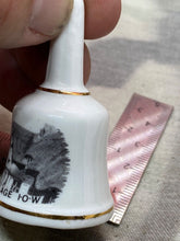 Lade das Bild in den Galerie-Viewer, Original Vintage Crested China Ware Bell - SHANKLIN - Isle of Wight - The Militaria Shop