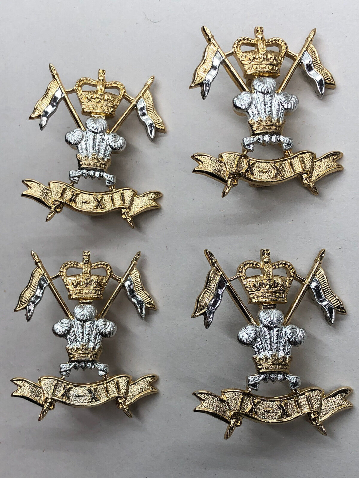 Genuine British Army Cap Badge - 9th/12th Royal Lancers - The Militaria Shop