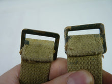 Charger l'image dans la galerie, Original WW2 British Army Soldiers Water Bottle Carrier Harness - Dated 1944 - The Militaria Shop