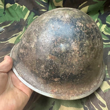 Load image into Gallery viewer, Original WW2 British / Canadian Army Mk3 Turtle Helmet - The Militaria Shop
