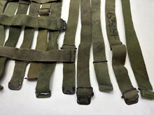 Load image into Gallery viewer, Original Early / WW2 Brass British Army Mk3 / Mk4 Elasticated Helmet Chinstrap - The Militaria Shop