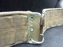 Load image into Gallery viewer, Original British Army / RAF Webbing Belt - WW2 37 Pattern - 40 Inch Waist Max - The Militaria Shop