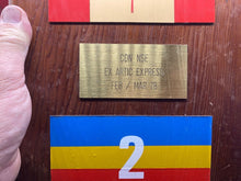 Load image into Gallery viewer, Original Canadian Army Large Wooden - Excercise Arctic Express - Wall Plaque - The Militaria Shop