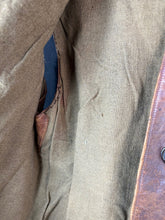 Lade das Bild in den Galerie-Viewer, Original WW2 British Army ATS Leather Jerkin - 40" Chest - The Militaria Shop