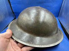 Load image into Gallery viewer, Original WW2 British Army Mk2 Combat Helmet Shell - South African Produced - The Militaria Shop