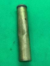 Load image into Gallery viewer, Original WW1 / WW2 British Army SMLE Lee Enfield Rifle Brass Oil Bottle - The Militaria Shop