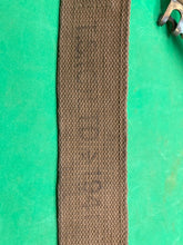 Load image into Gallery viewer, Original WW2 Pattern British Army L Straps Pair - 37 Pattern Webbing Haversack - The Militaria Shop