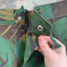 Load image into Gallery viewer, Genuine British Army DPM Camouflaged Rain Trousers Waterproof PVC - Size 70/80 - The Militaria Shop