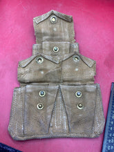 Charger l'image dans la galerie, Original British Army WW2 37 Pattern Patrol / Guards Pouch - The Militaria Shop