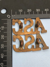 Load image into Gallery viewer, Original WW1 British Army Service Corps (A.S.C.) Shoulder Titles - The Militaria Shop