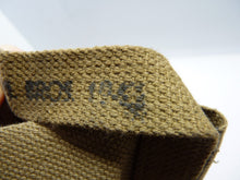 Load image into Gallery viewer, Original WW2 1943 Dated British Army 37 Pattern Water Bottle Carrier Harness - The Militaria Shop