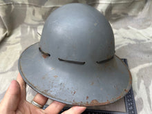 Load image into Gallery viewer, Original WW2 British Home Front Civil Defence Civillian Zuckerman Helmet - The Militaria Shop