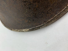Load image into Gallery viewer, Geunine British / Canadian Army Mk3 WW2 Combat Helmet - Uncleaned Original - The Militaria Shop