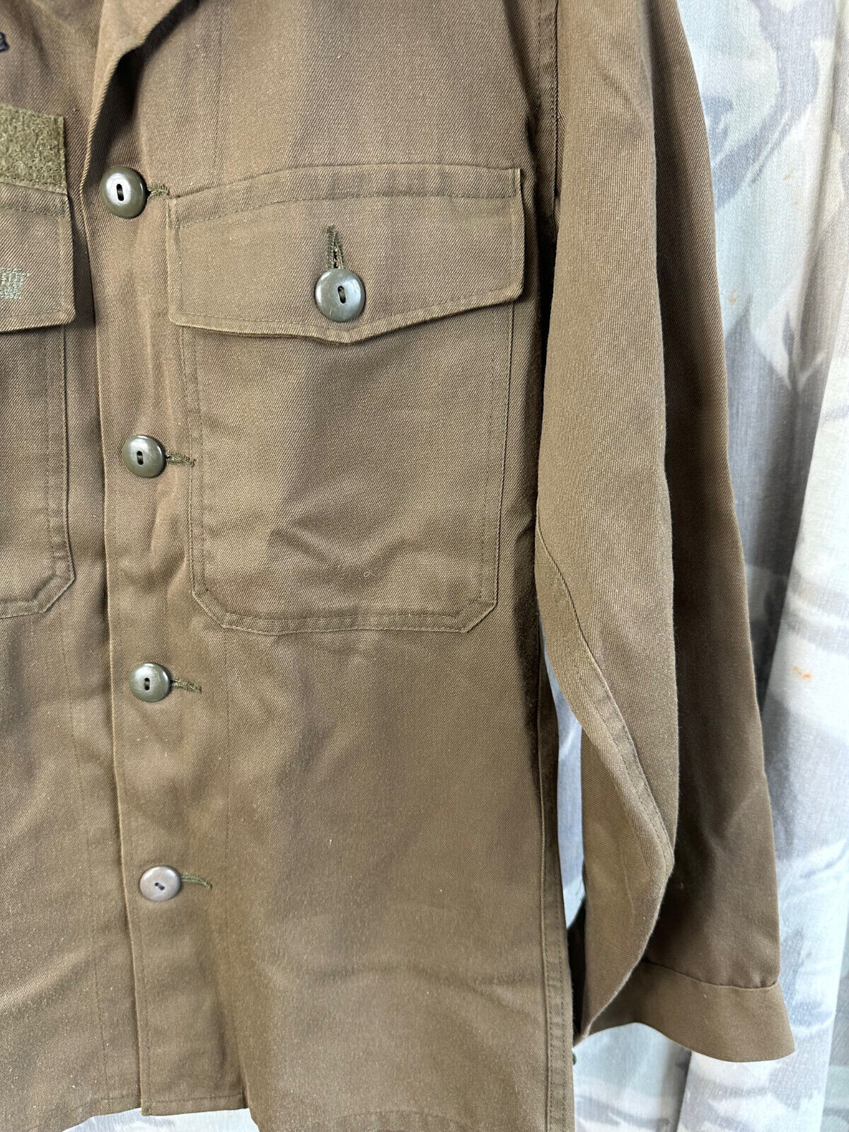Genuine Austrian Army Cold War Era Pilots Combat Shirt & Insignia- 88-92cm C - The Militaria Shop