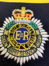 Charger l'image dans la galerie, British Army Royal Army Service Corps RASC Embroidered Blazer Badge - The Militaria Shop