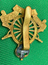 Charger l'image dans la galerie, Original WW1 British Army - Army Cyclist Corps Brass Cap Badge - The Militaria Shop