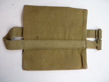 Load image into Gallery viewer, Original WW2 1943 Dated British Army 37 Pattern Water Bottle Carrier Harness - The Militaria Shop