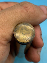 Load image into Gallery viewer, Original British Army WW1 / WW2 SMLE Lee Enfield Brass Oil Bottle - The Militaria Shop