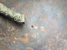 Load image into Gallery viewer, Original WW2 British Army / Canadian Army Mk3 Turtle Combat Helmet - Medic? - The Militaria Shop