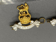 Load image into Gallery viewer, Original British Army Pair of Matching Royal Army Pay Corps Collar Badges - The Militaria Shop