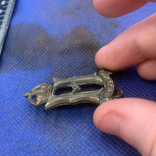 Load image into Gallery viewer, Original WW2 British Army 23rd Hussars Cap Badge - The Militaria Shop