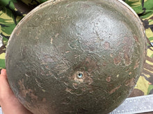 Load image into Gallery viewer, British / Canadian Army Mark 3 Turtle Helmet - Original WW2 Combat Helmet - The Militaria Shop