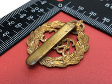 Load image into Gallery viewer, Original WW2 British Army Cap Badge - Royal Armoured Corps - The Militaria Shop