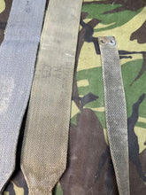Load image into Gallery viewer, Original British Royal Air Force RAF Blue L Strap Pair - WW2 37 Pattern - The Militaria Shop