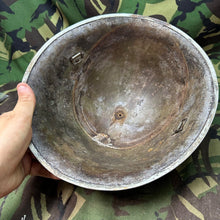 Load image into Gallery viewer, Original WW2 British / Canadian Army Mk3 Turtle Helmet - The Militaria Shop